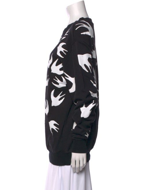 McQ Alexander McQueen Printed Crew Neck Sweatshirt