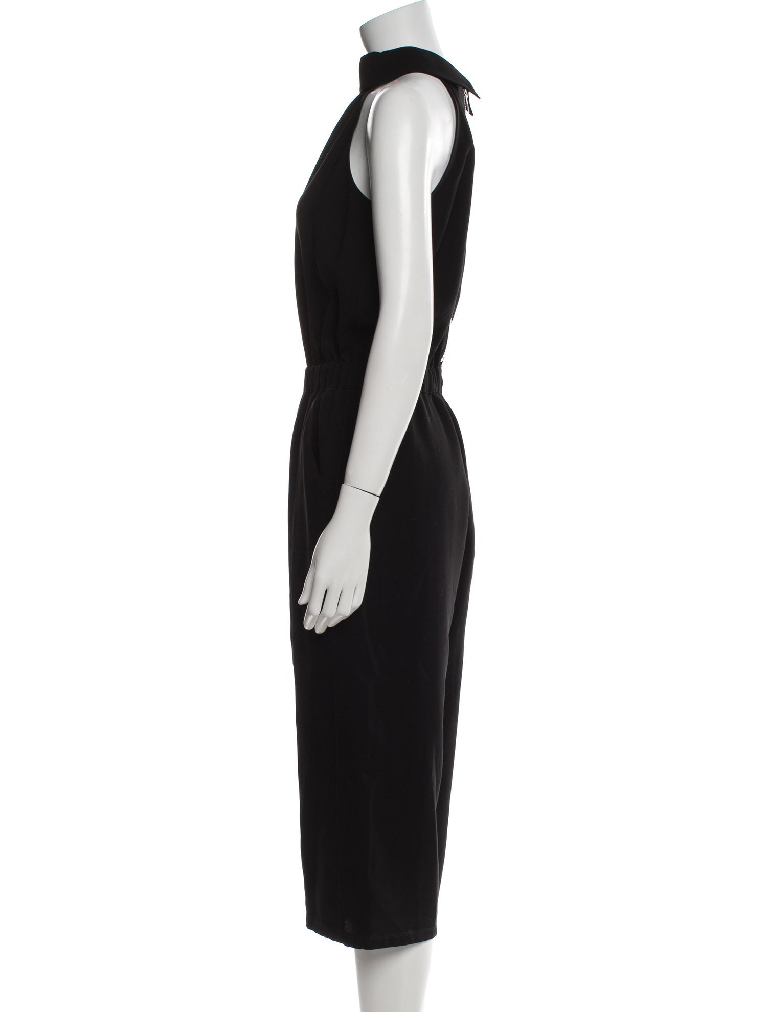 McQ Alexander McQueen Mock Neck Jumpsuit