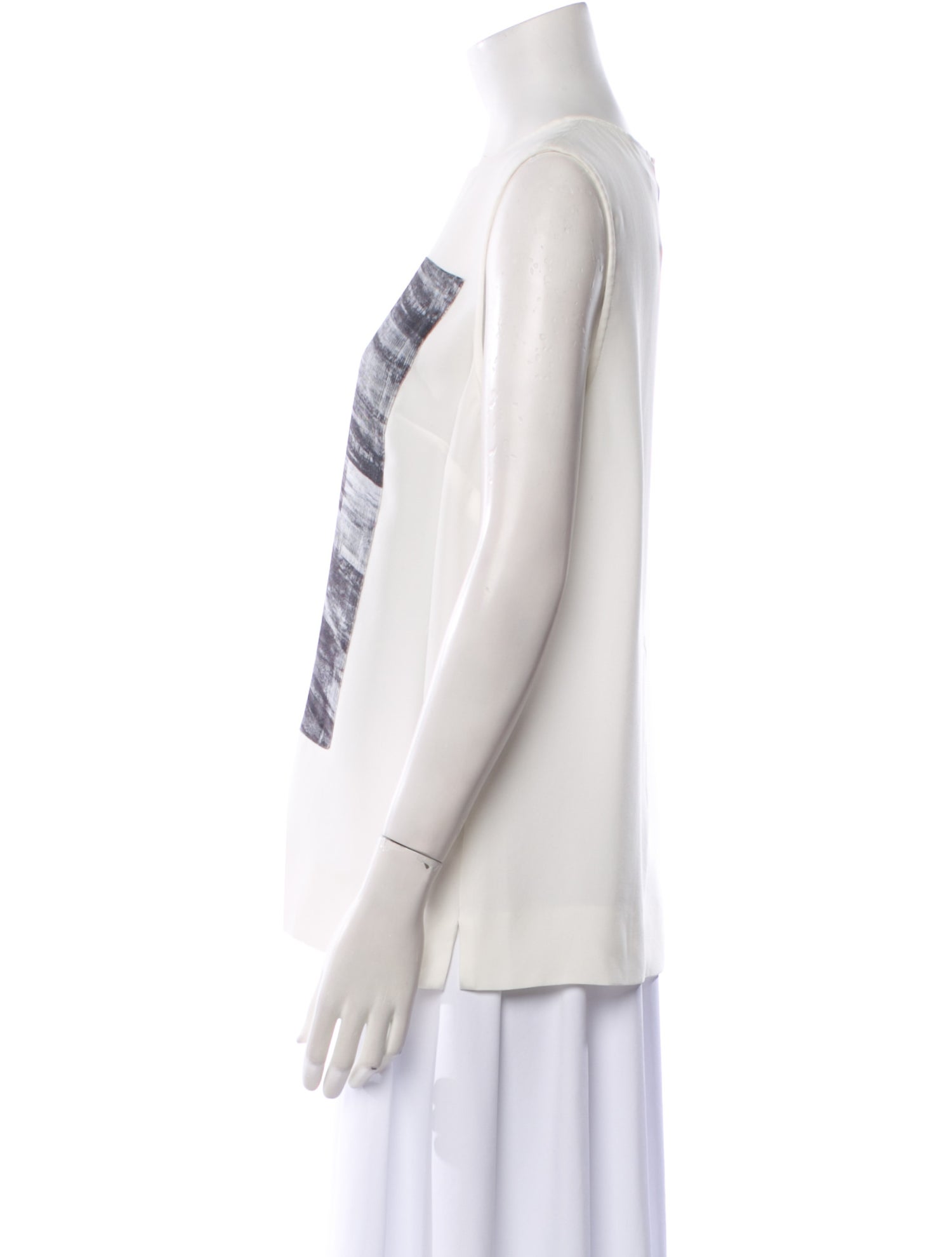 McQ Alexander McQueen Tie-Dye Print Crew Neck Top