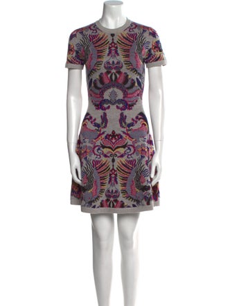 McQ Alexander McQueen Wool Mini Dress