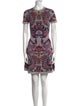 McQ Alexander McQueen Wool Mini Dress