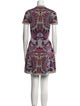 McQ Alexander McQueen Wool Mini Dress