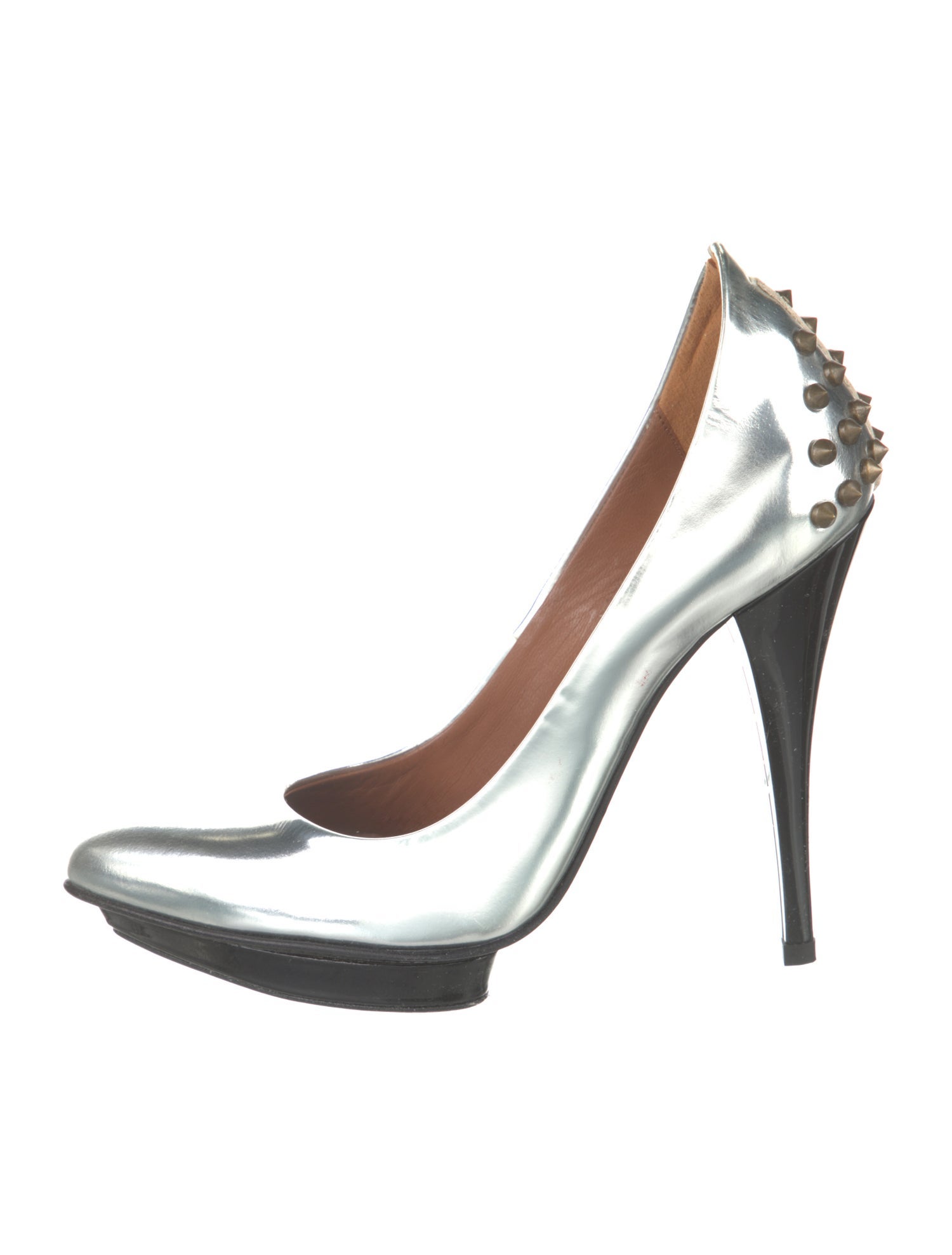 McQ Alexander McQueen Leather Studded Accents Pumps