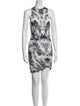 McQ Alexander McQueen Printed Mini Dress