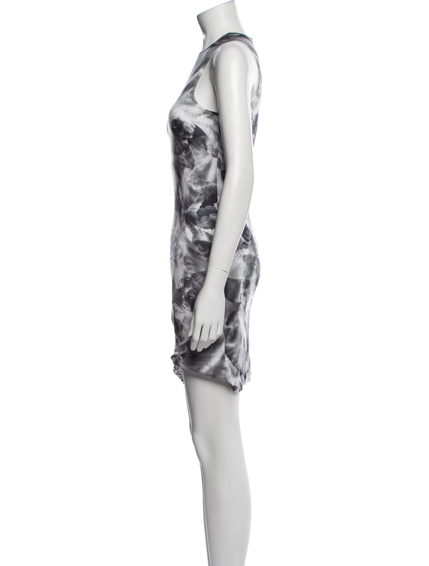 McQ Alexander McQueen Printed Mini Dress