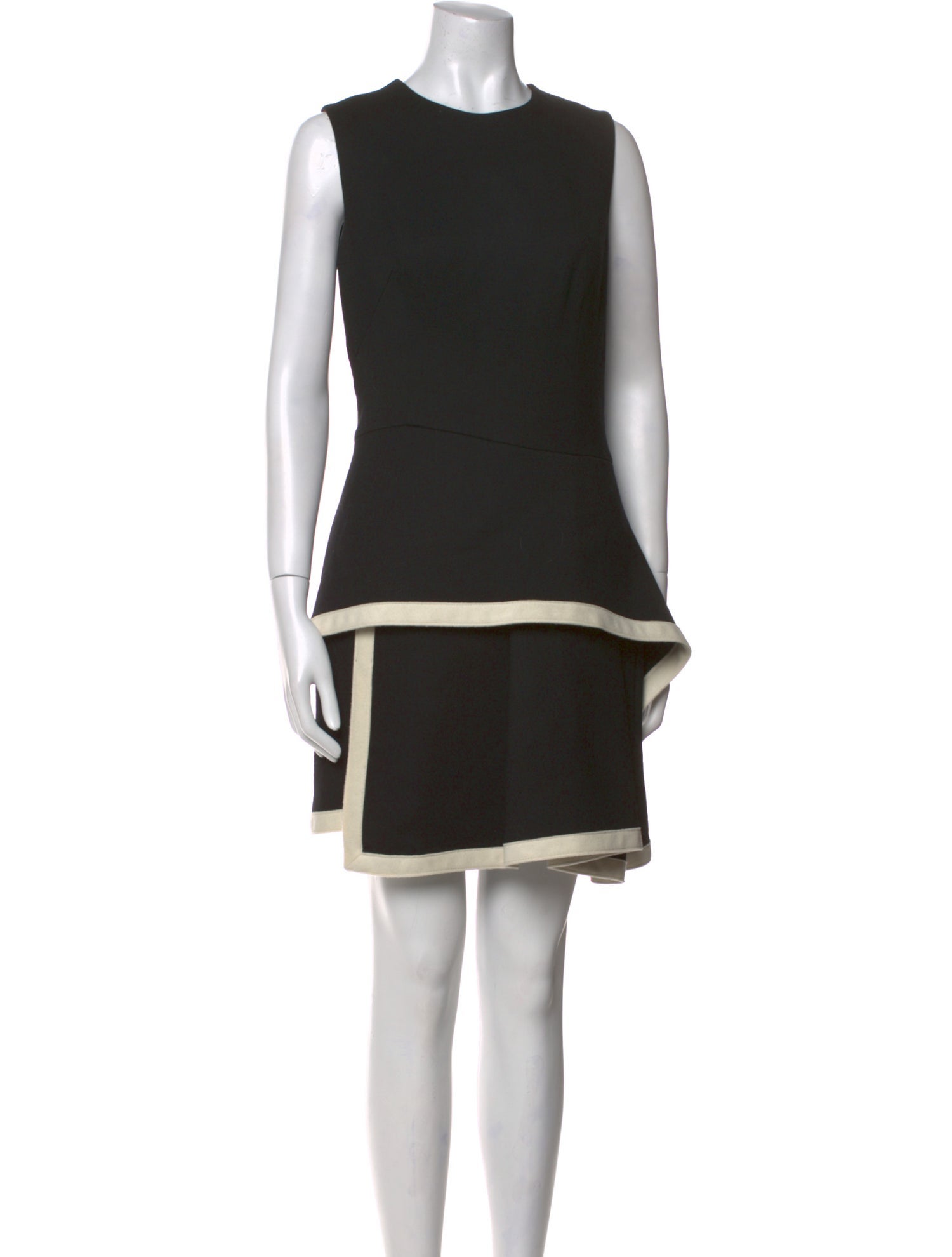McQ Alexander McQueen Virgin Wool Mini Dress