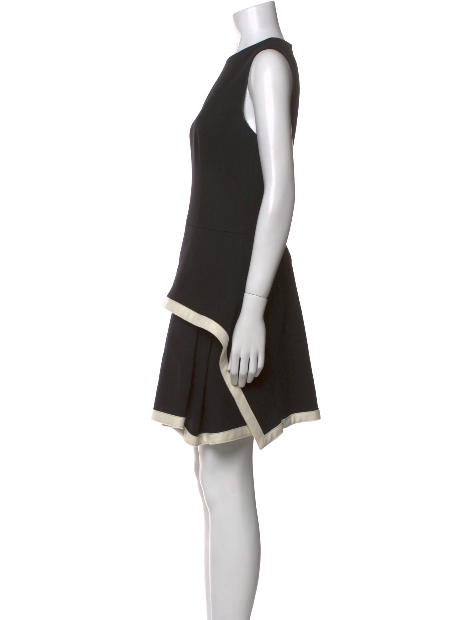 McQ Alexander McQueen Virgin Wool Mini Dress