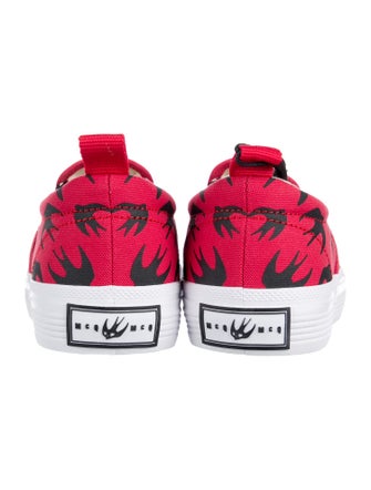 McQ Alexander McQueen Canvas Printed Sneakers