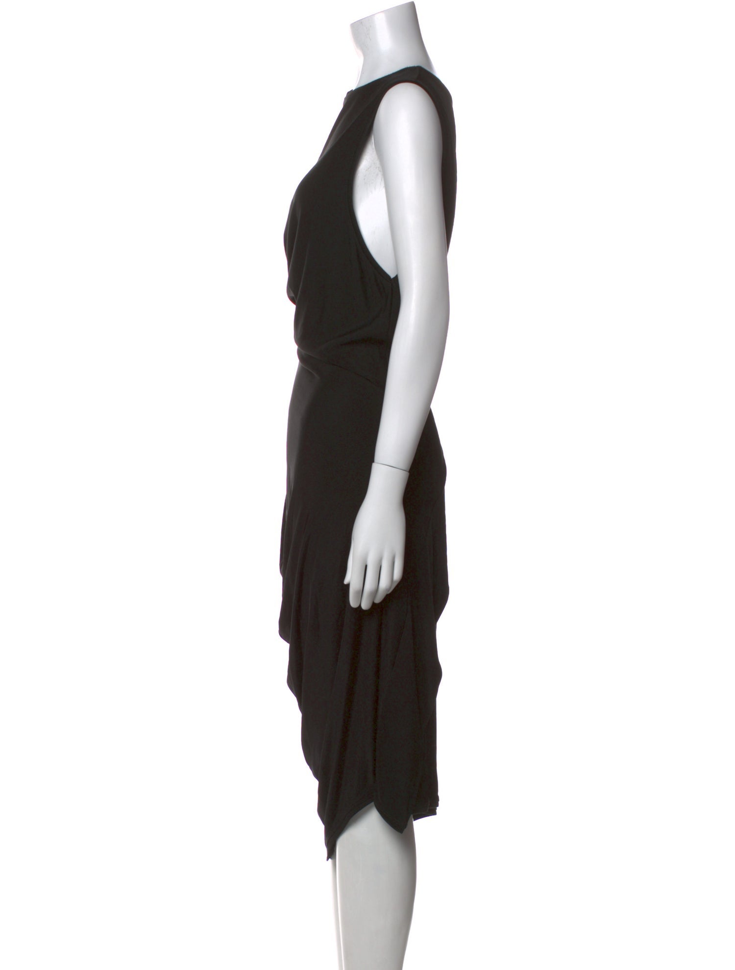 McQ Alexander McQueen Bateau Neckline Long Dress