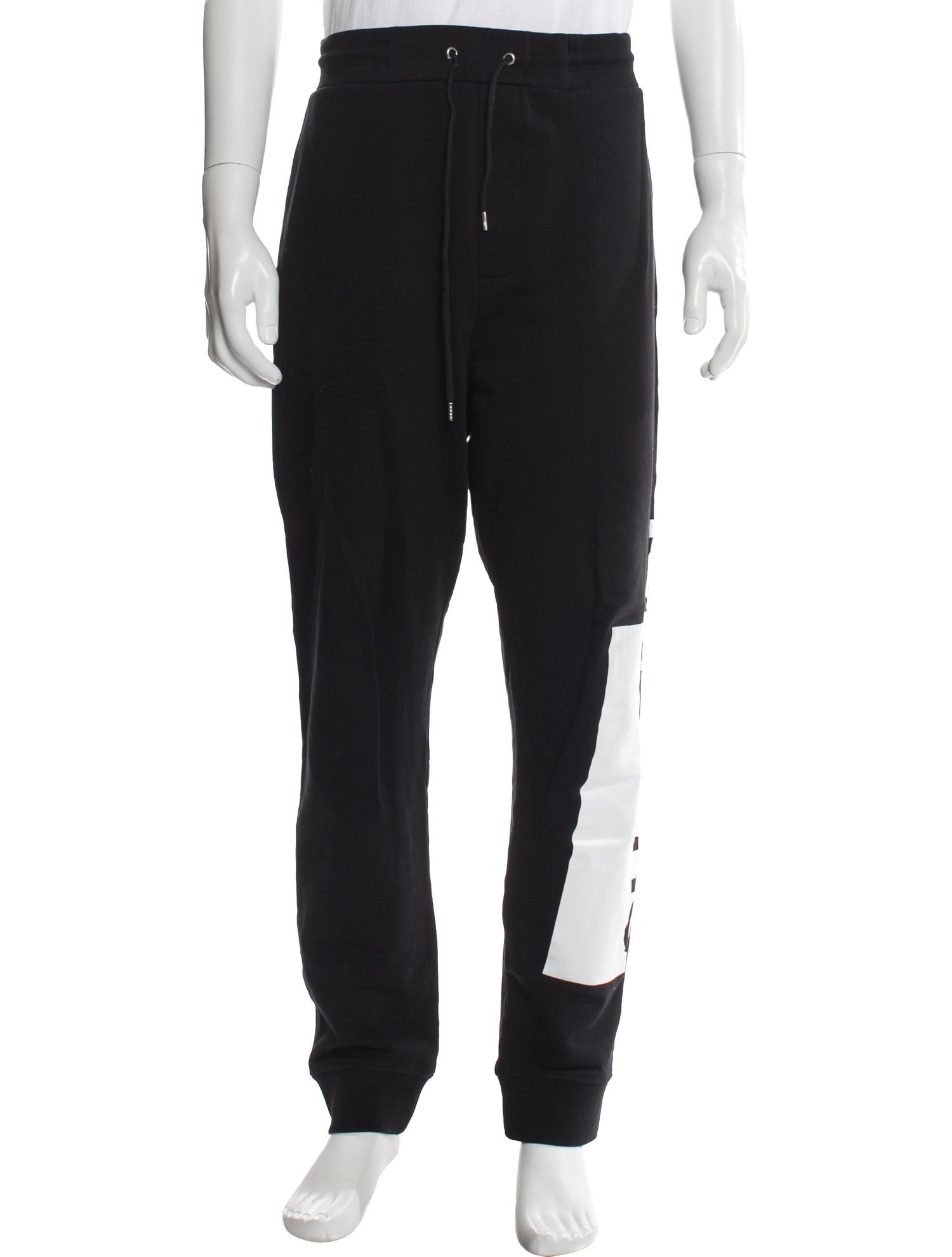McQ Alexander McQueen Colorblock Pattern Lounge Bottoms