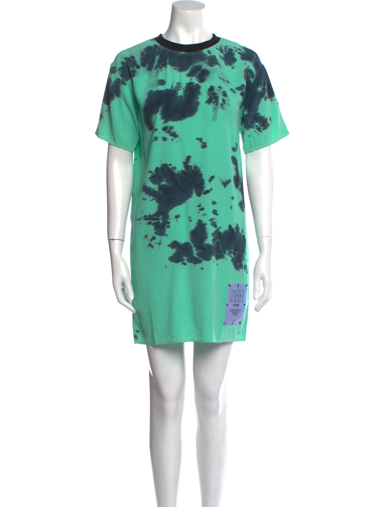 McQ Alexander McQueen Silk Mini Dress