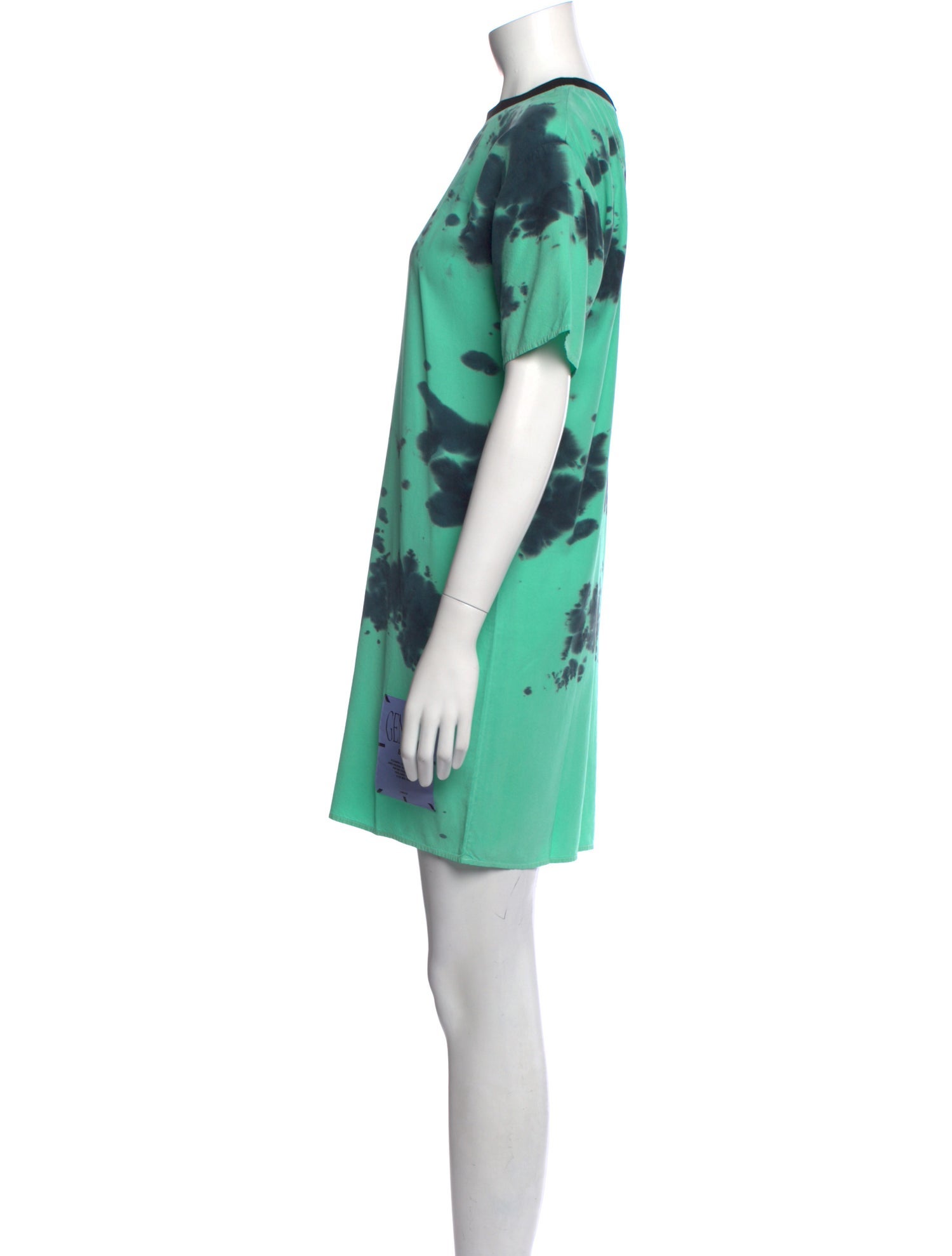 McQ Alexander McQueen Silk Mini Dress