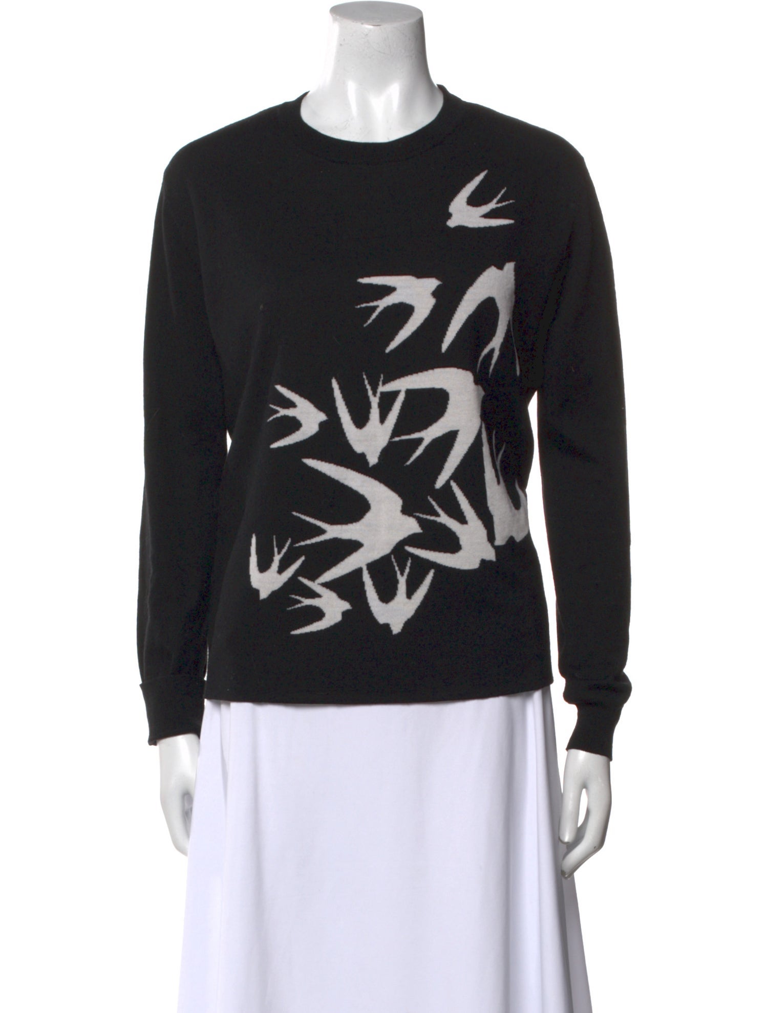 McQ Alexander McQueen Wool Printed Sweater