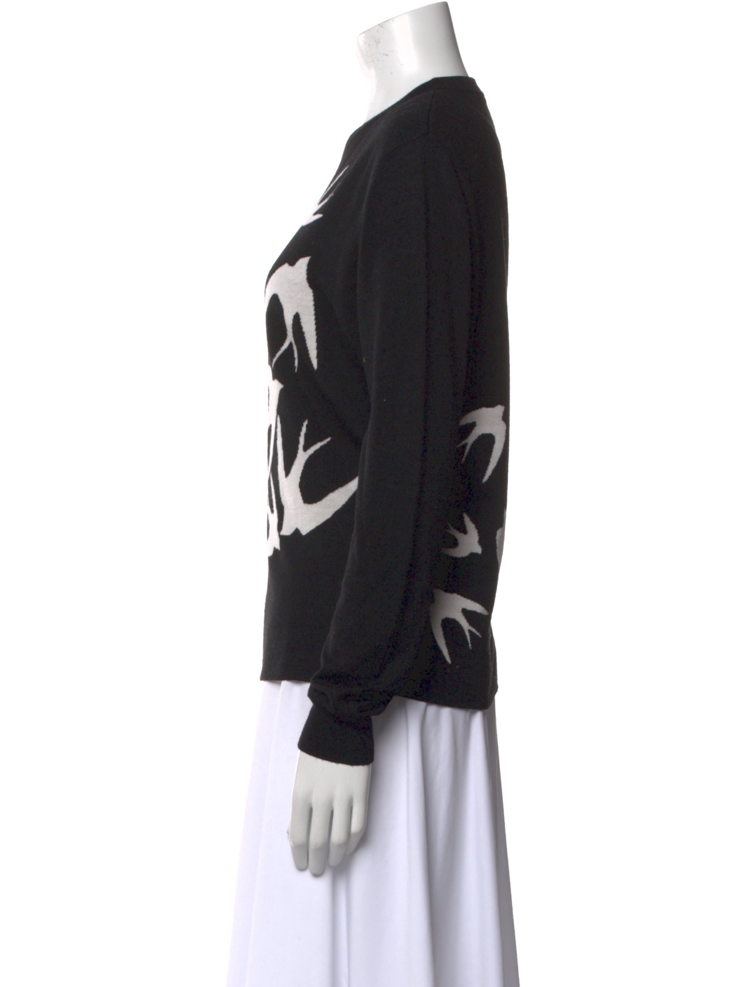 McQ Alexander McQueen Wool Printed Sweater