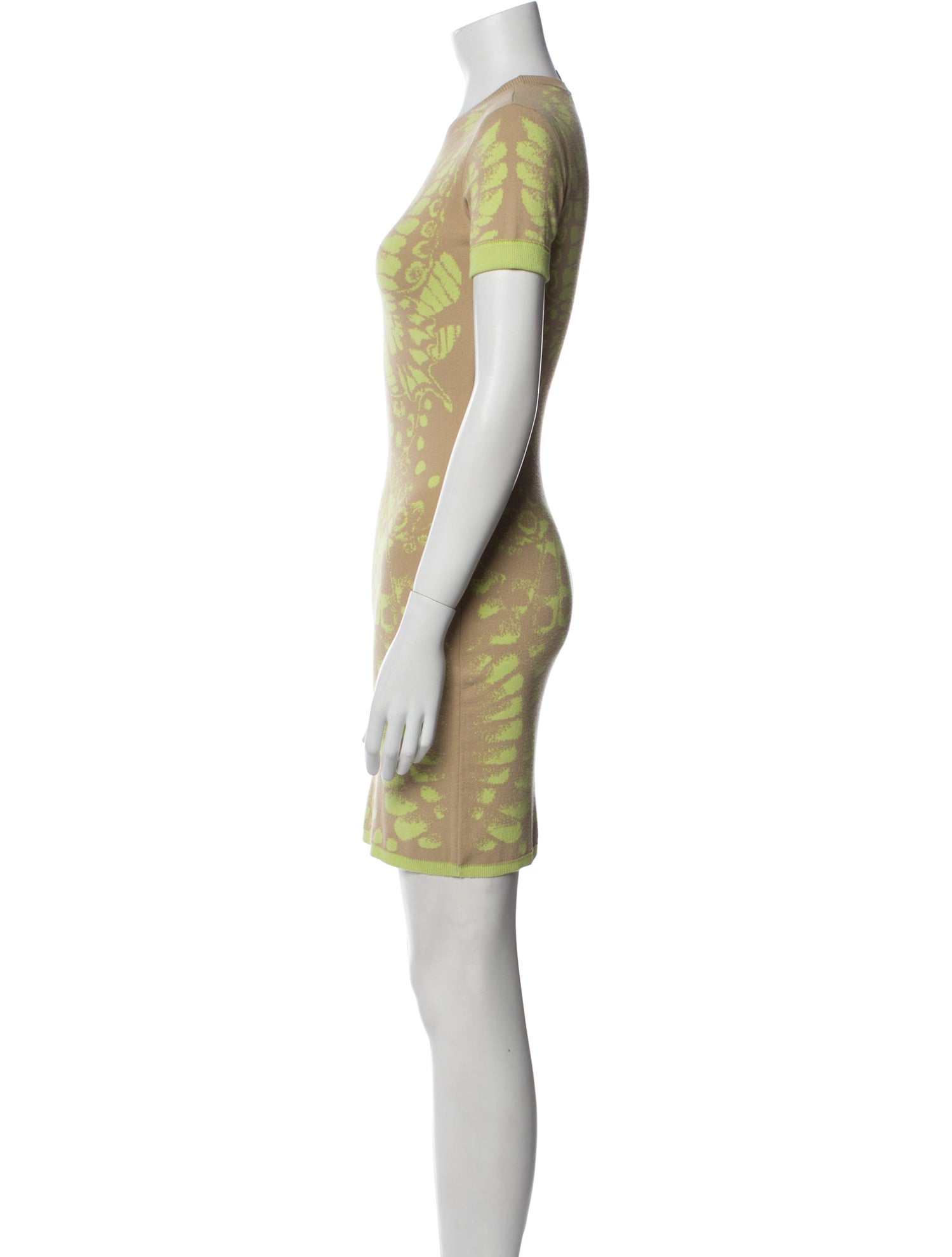 McQ Alexander McQueen Printed Mini Dress