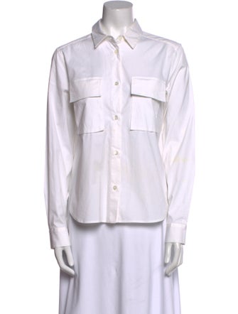McQ Alexander McQueen Long Sleeve Button-Up Top