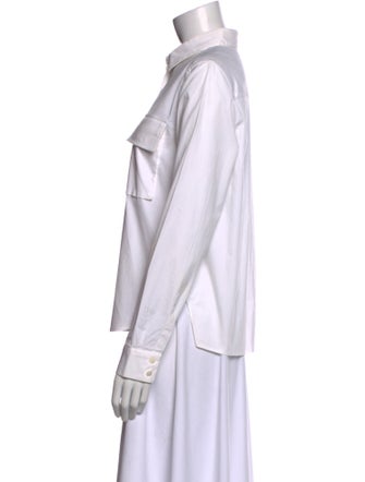 McQ Alexander McQueen Long Sleeve Button-Up Top