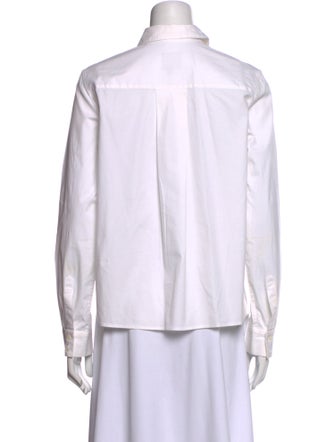 McQ Alexander McQueen Long Sleeve Button-Up Top