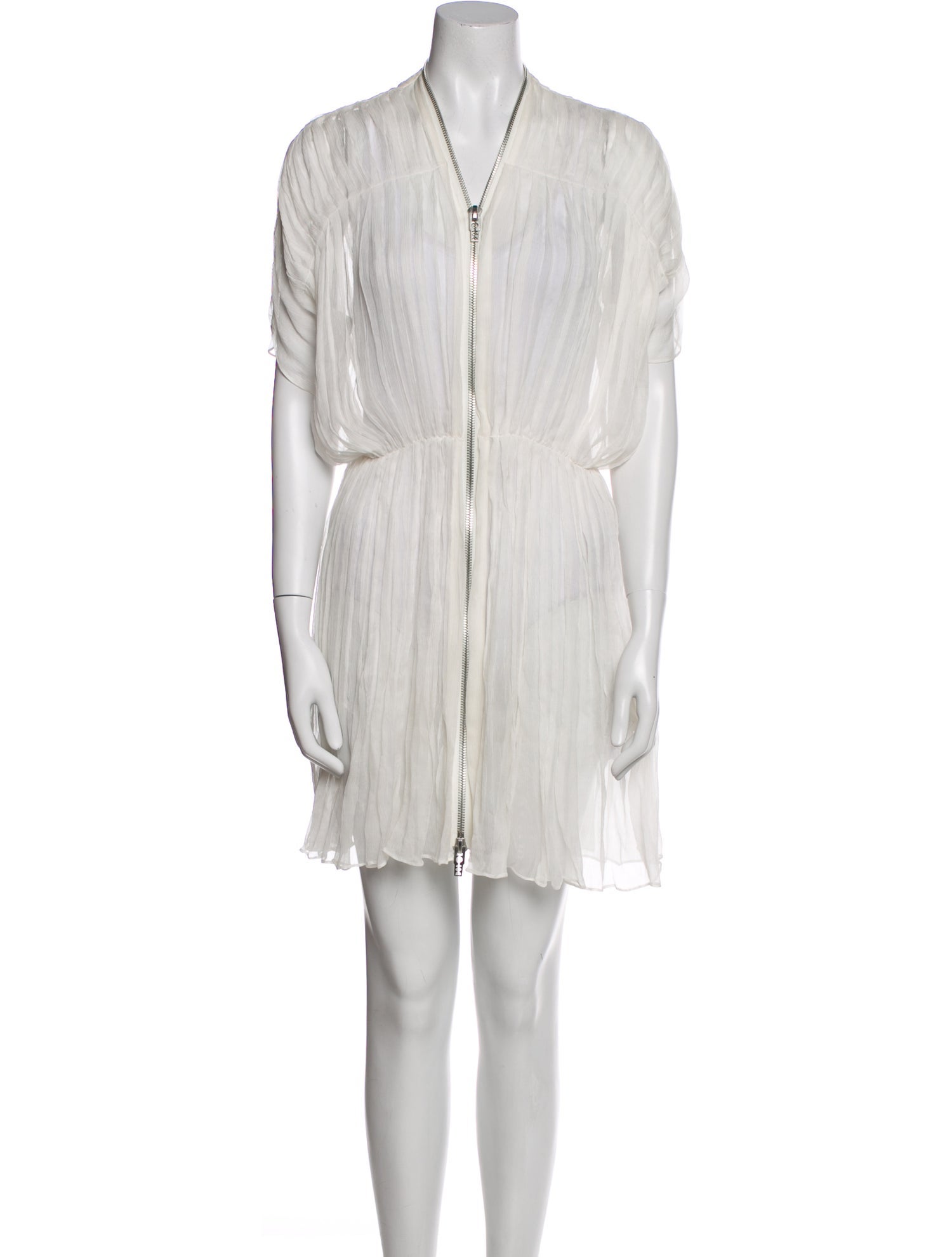 McQ Alexander McQueen Silk Mini Dress