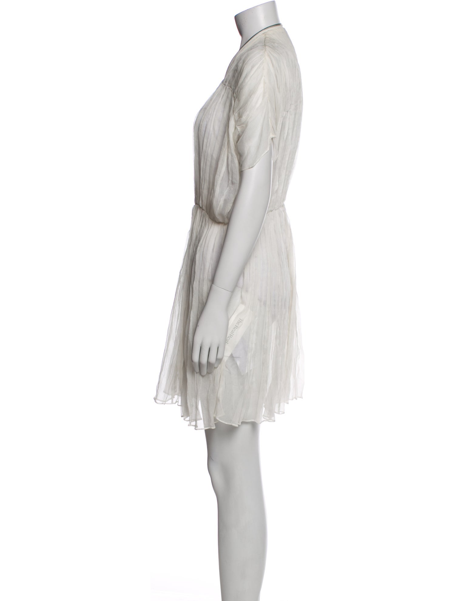 McQ Alexander McQueen Silk Mini Dress