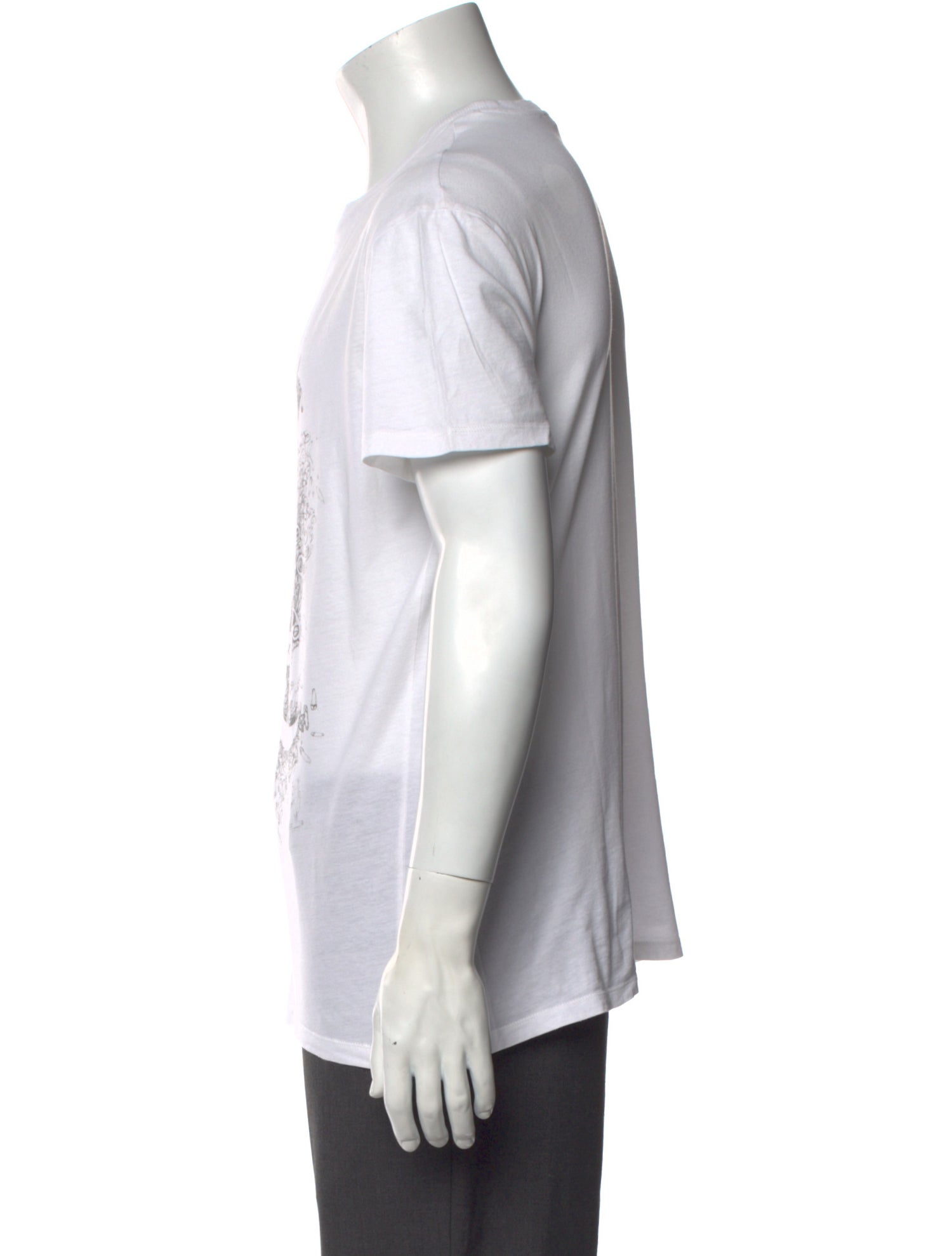 McQ Alexander McQueen Graphic Print Short Sleeve Shirt