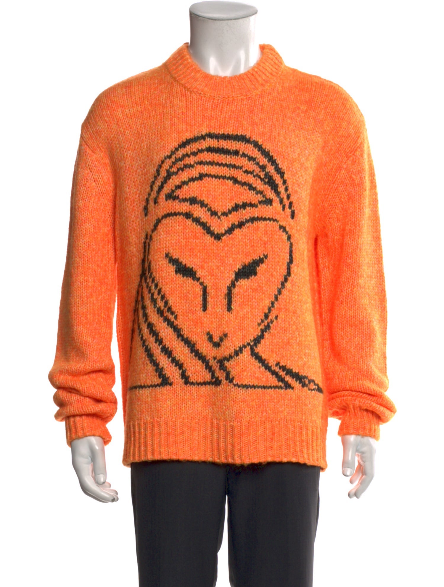 McQ Alexander McQueen Graphic Print Crew Neck Pullover