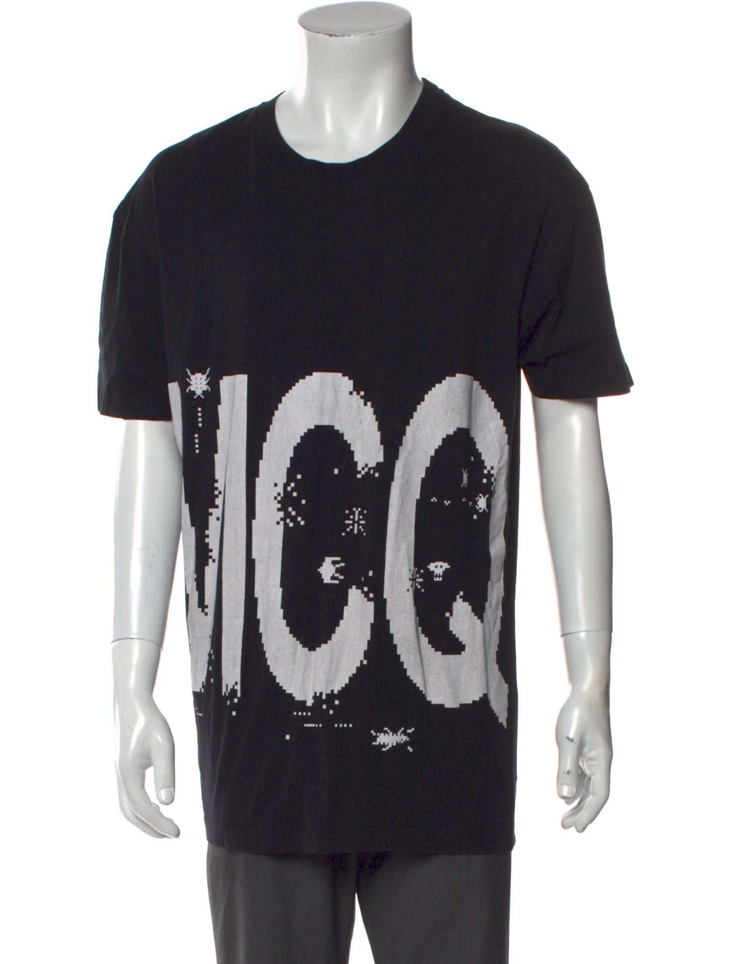 McQ Alexander McQueen Graphic Print Crew Neck T-Shirt