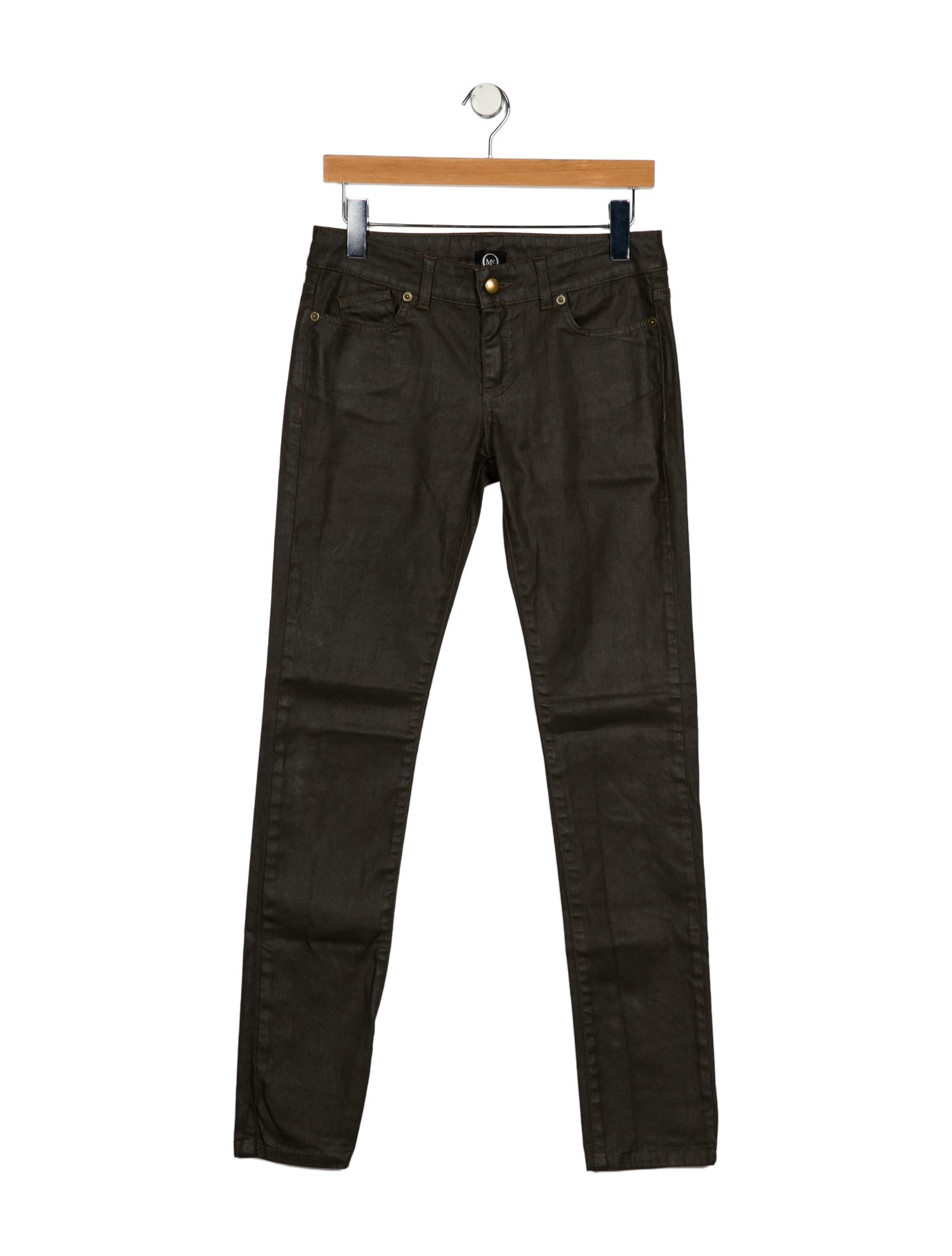 McQ Alexander McQueen Low-Rise Skinny Leg Jeans