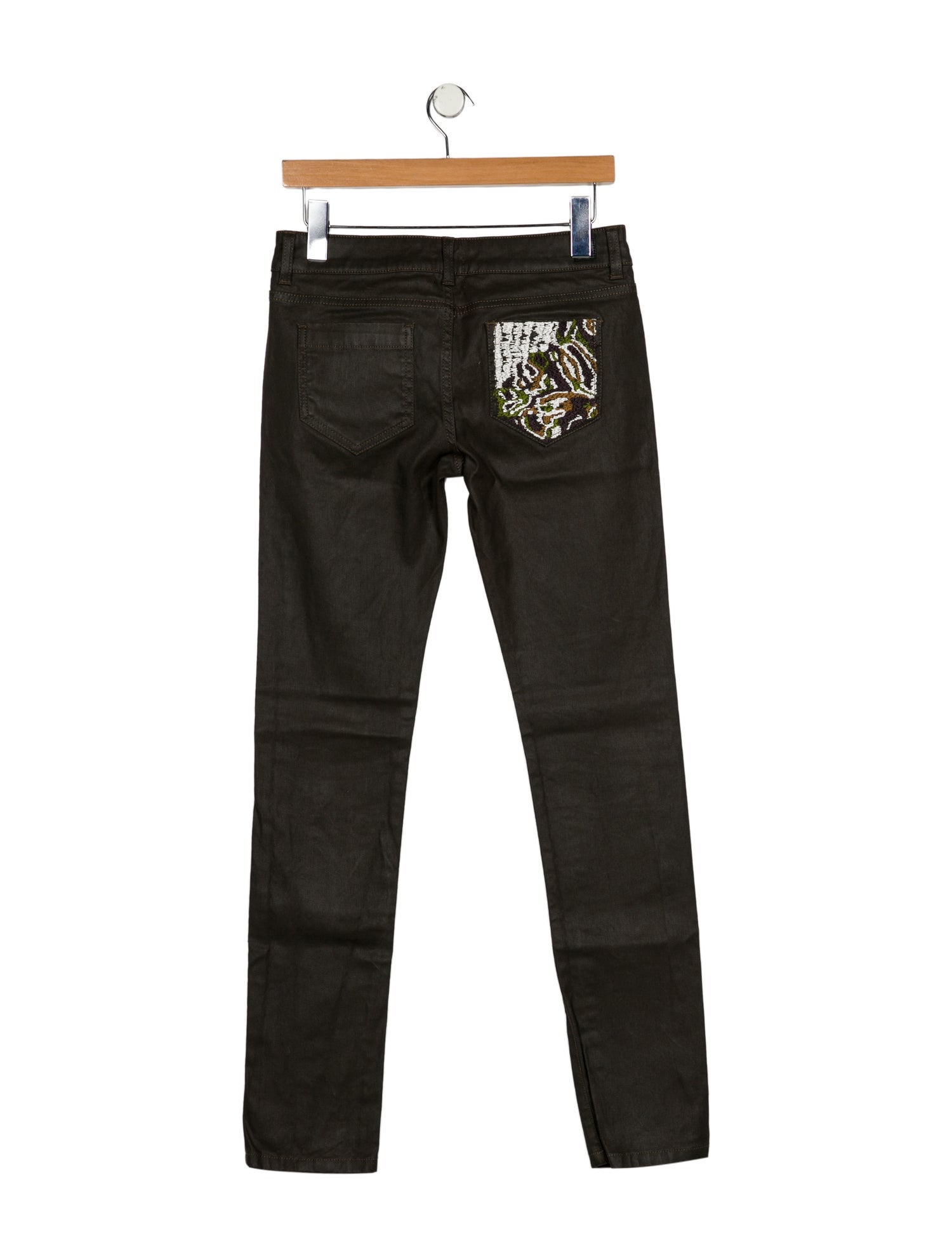 McQ Alexander McQueen Low-Rise Skinny Leg Jeans