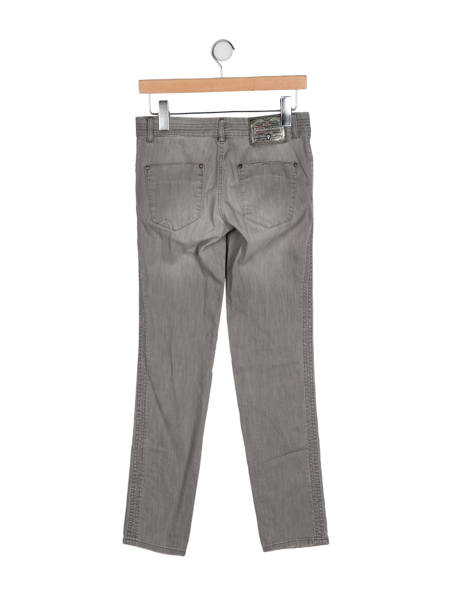 McQ Alexander McQueen Low-Rise Straight Leg Jeans