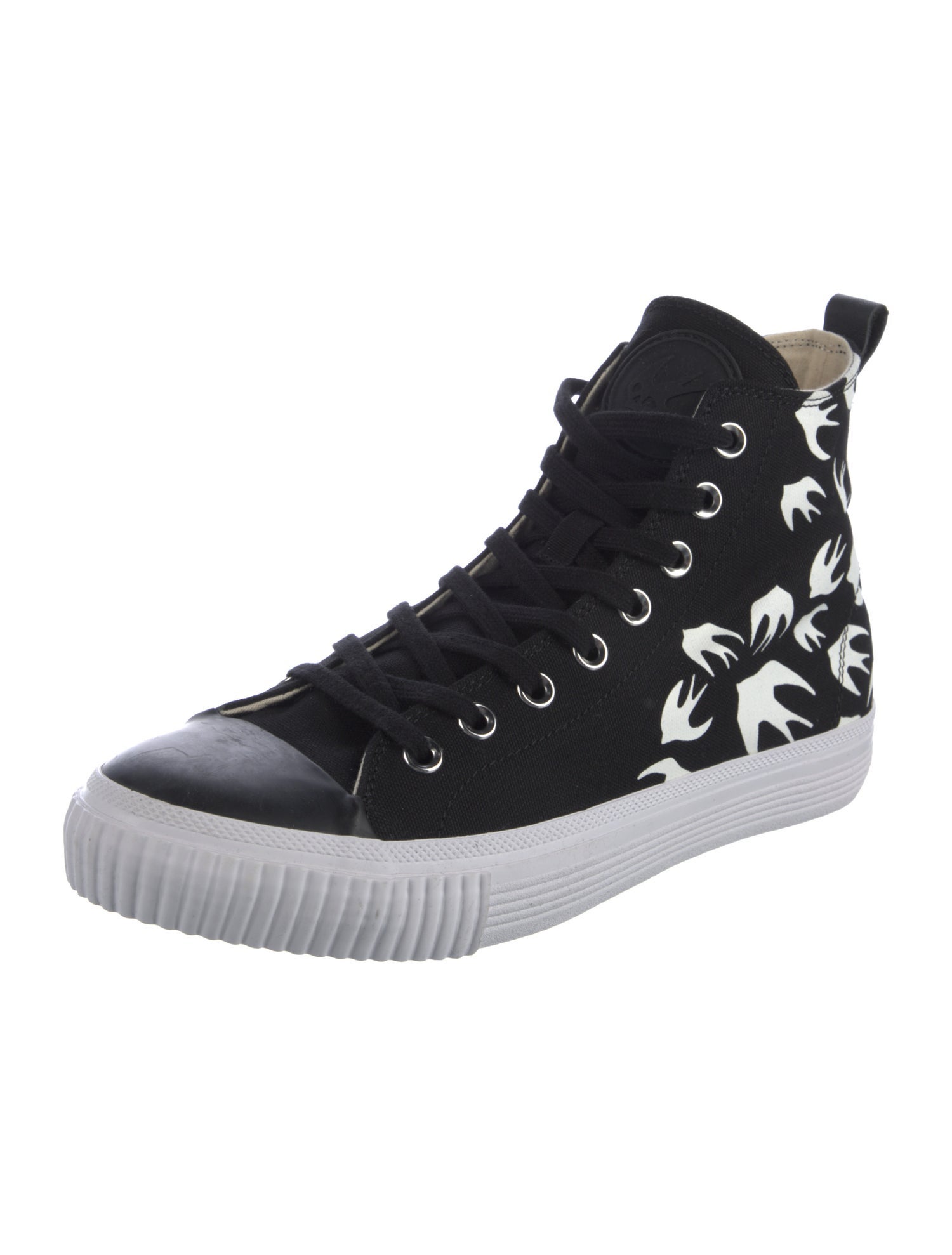 McQ Alexander McQueen Canvas Printed Sneakers