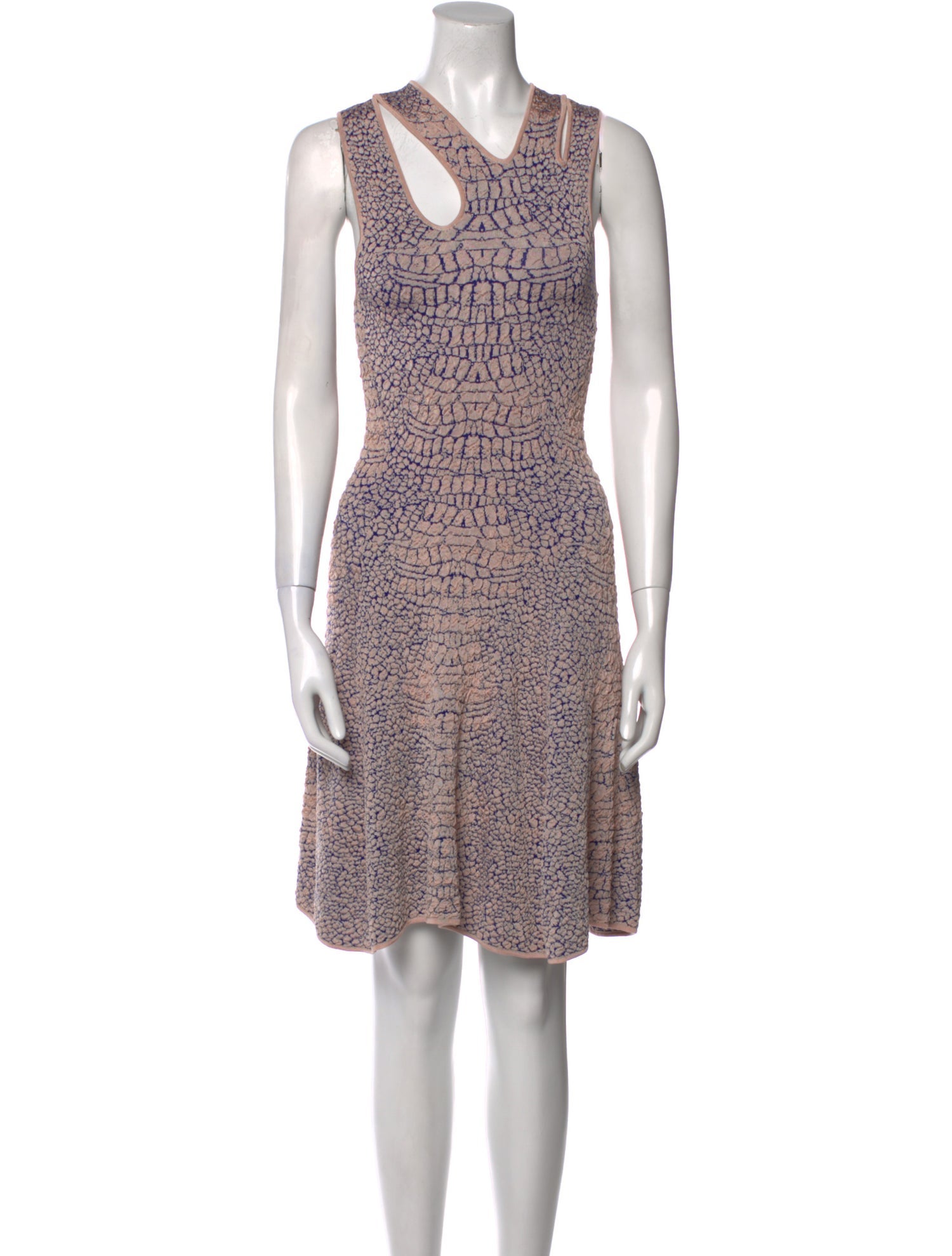 McQ Alexander McQueen Printed Mini Dress