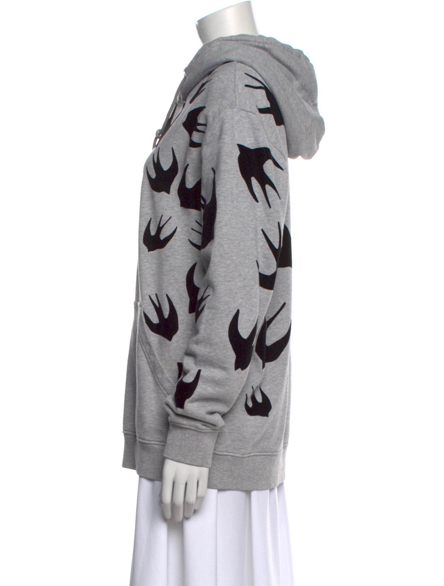 McQ Alexander McQueen Graphic Print Crew Neck Sweatshirt