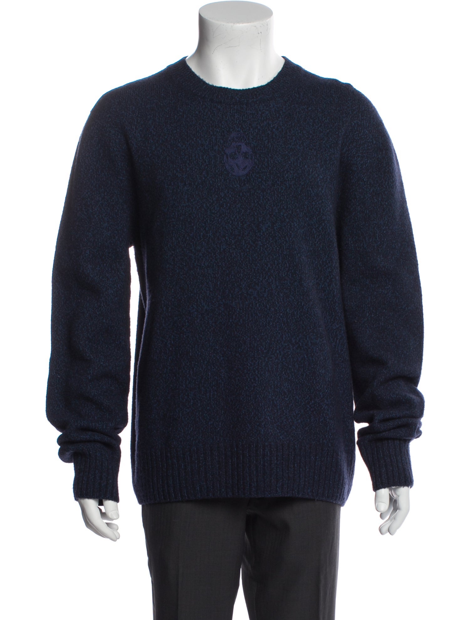 McQ Alexander McQueen Wool Crew Neck Pullover