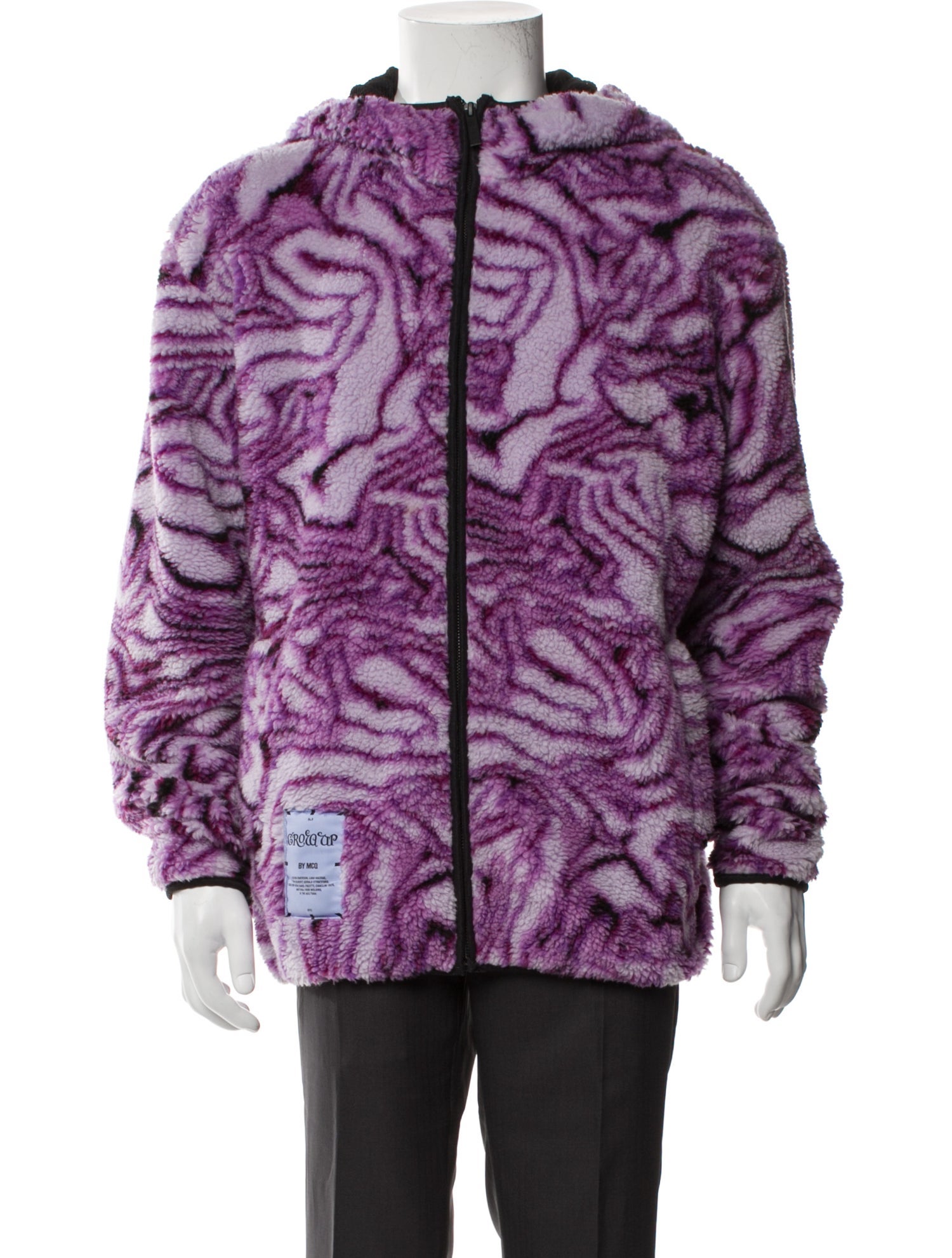 McQ Alexander McQueen Printed Parka