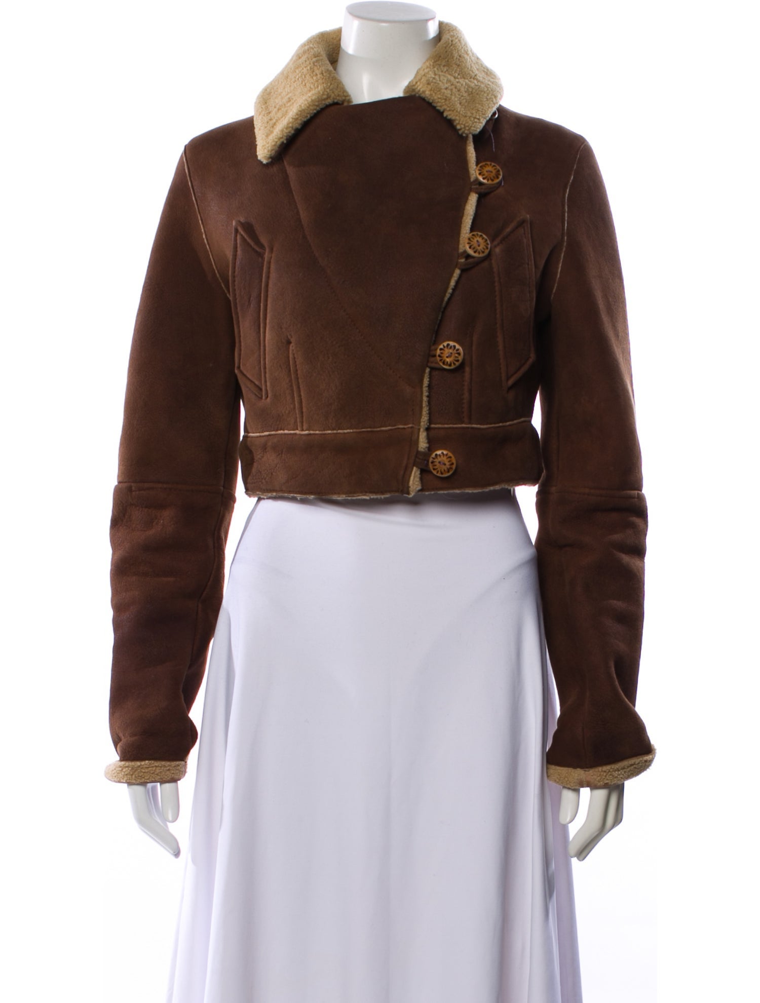 McQ Alexander McQueen Leather Denim Jacket