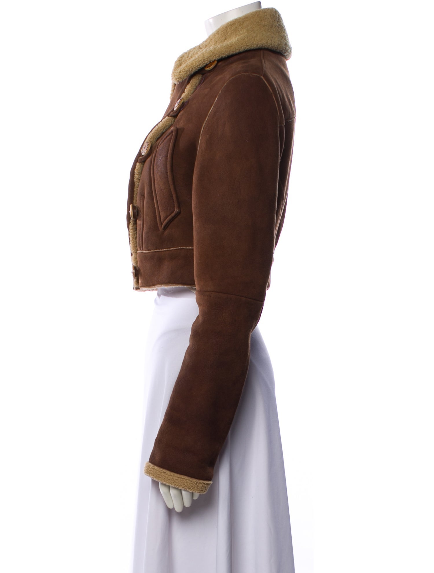 McQ Alexander McQueen Leather Denim Jacket