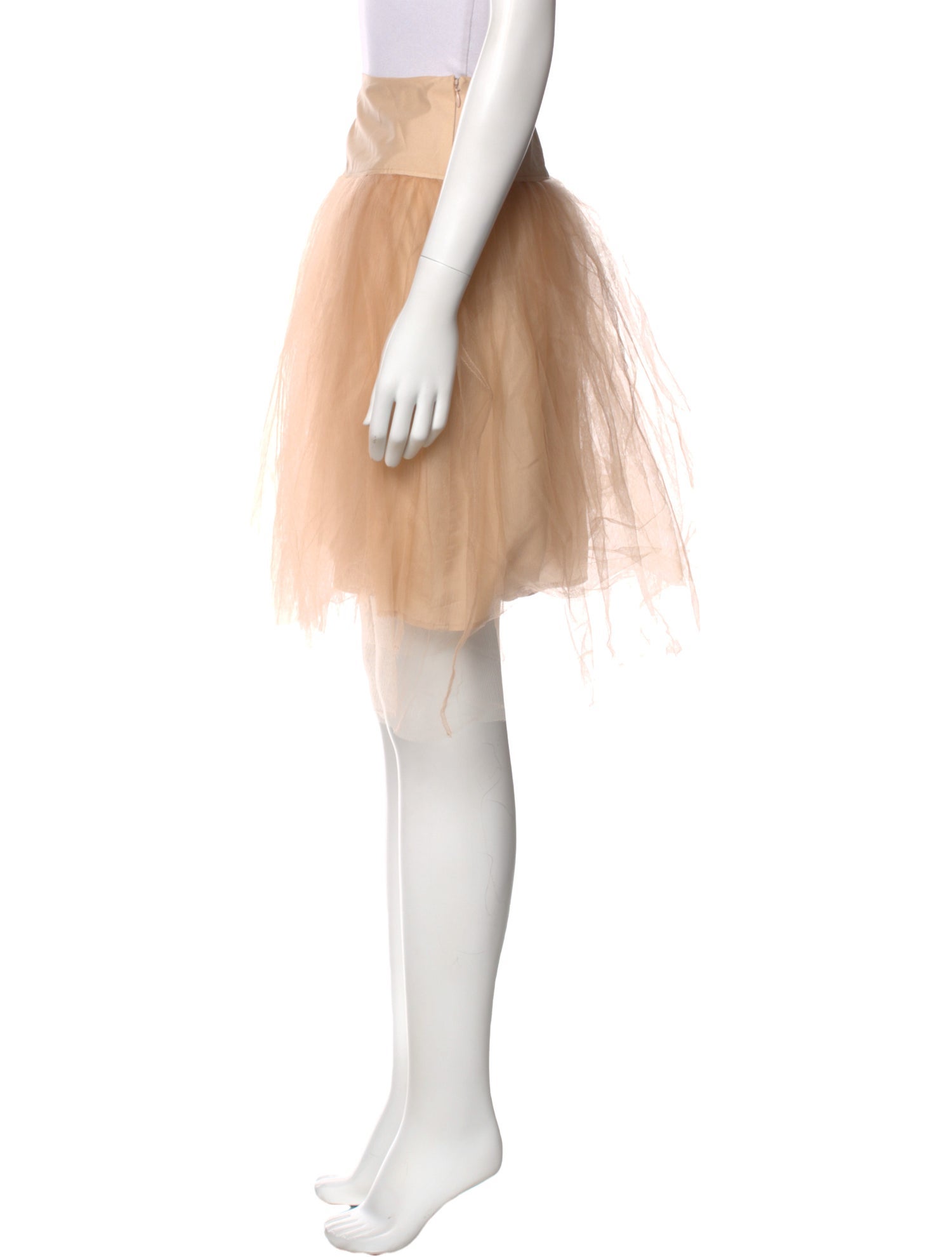 McQ Alexander McQueen Silk Knee-Length Skirt