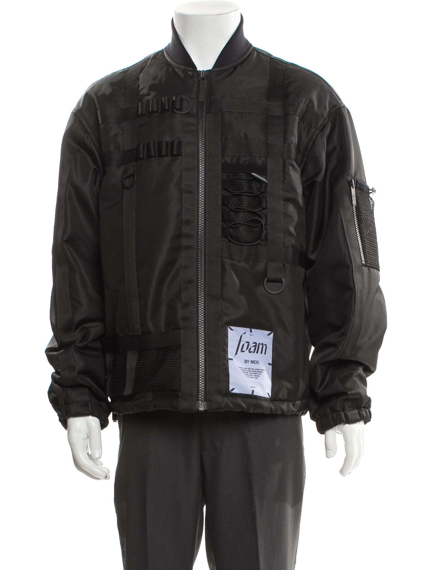 McQ Alexander McQueen Graphic Print Utility Jacket