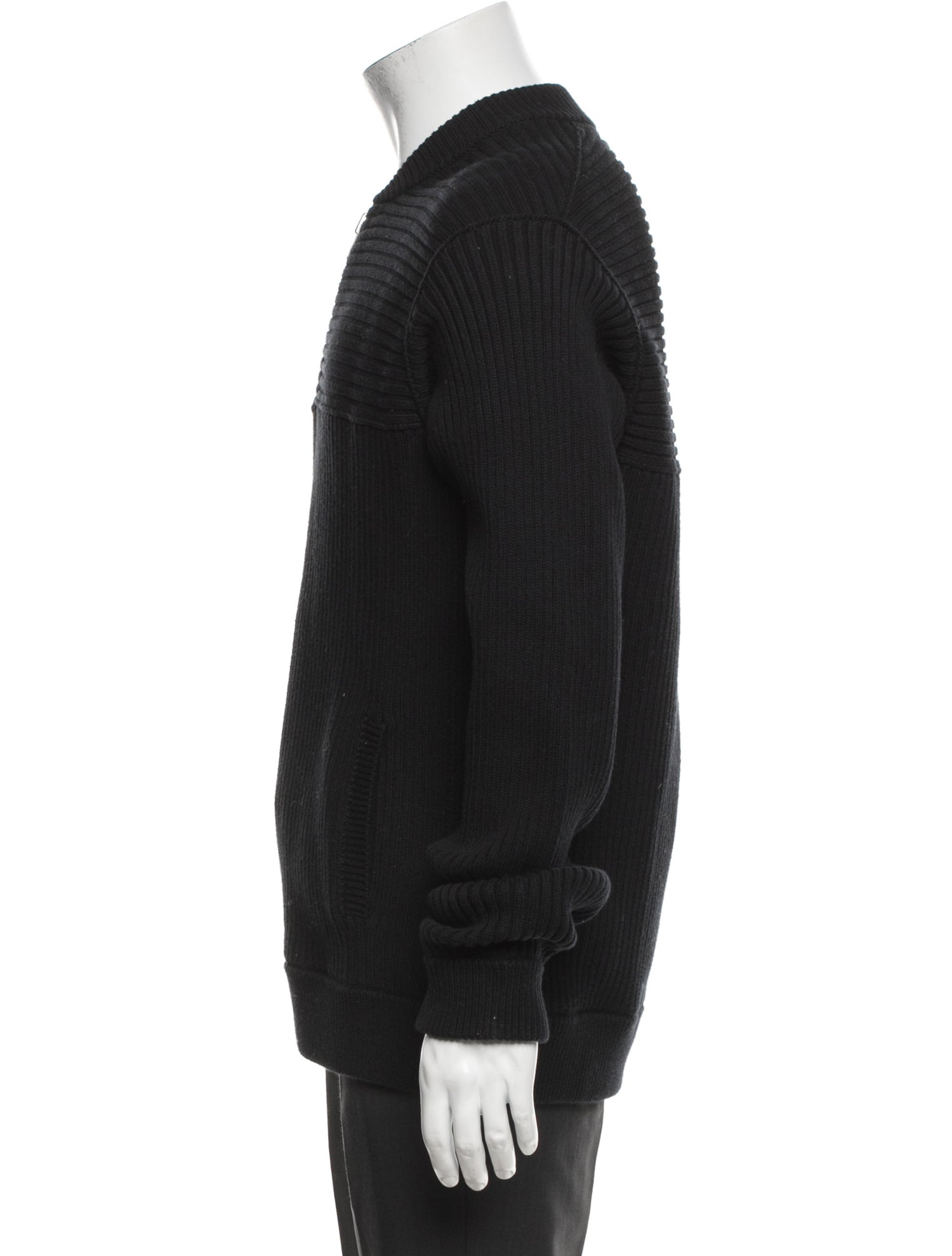 McQ Alexander McQueen Open Front Long Sleeve Cardigan