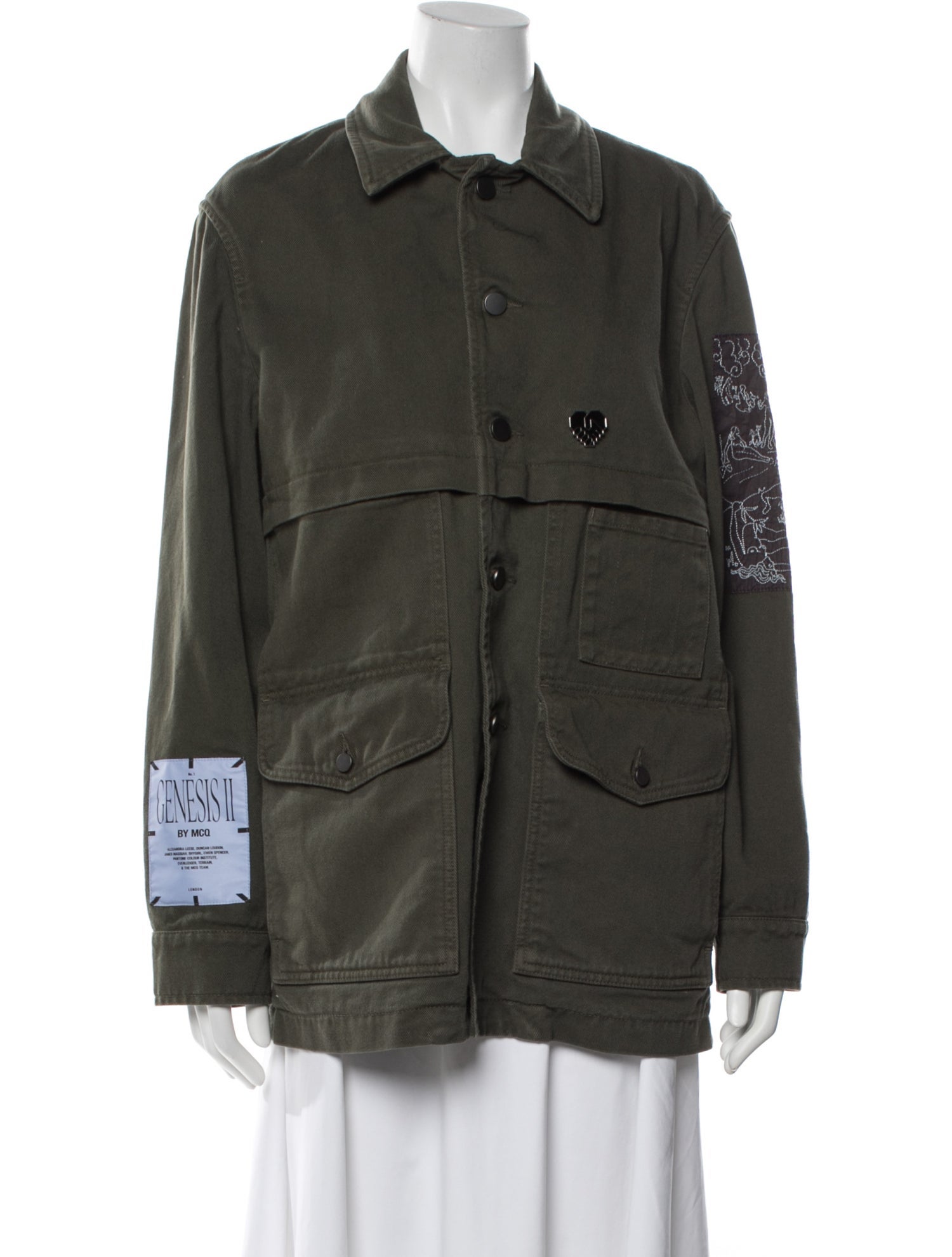 McQ Alexander McQueen Coat - Gem