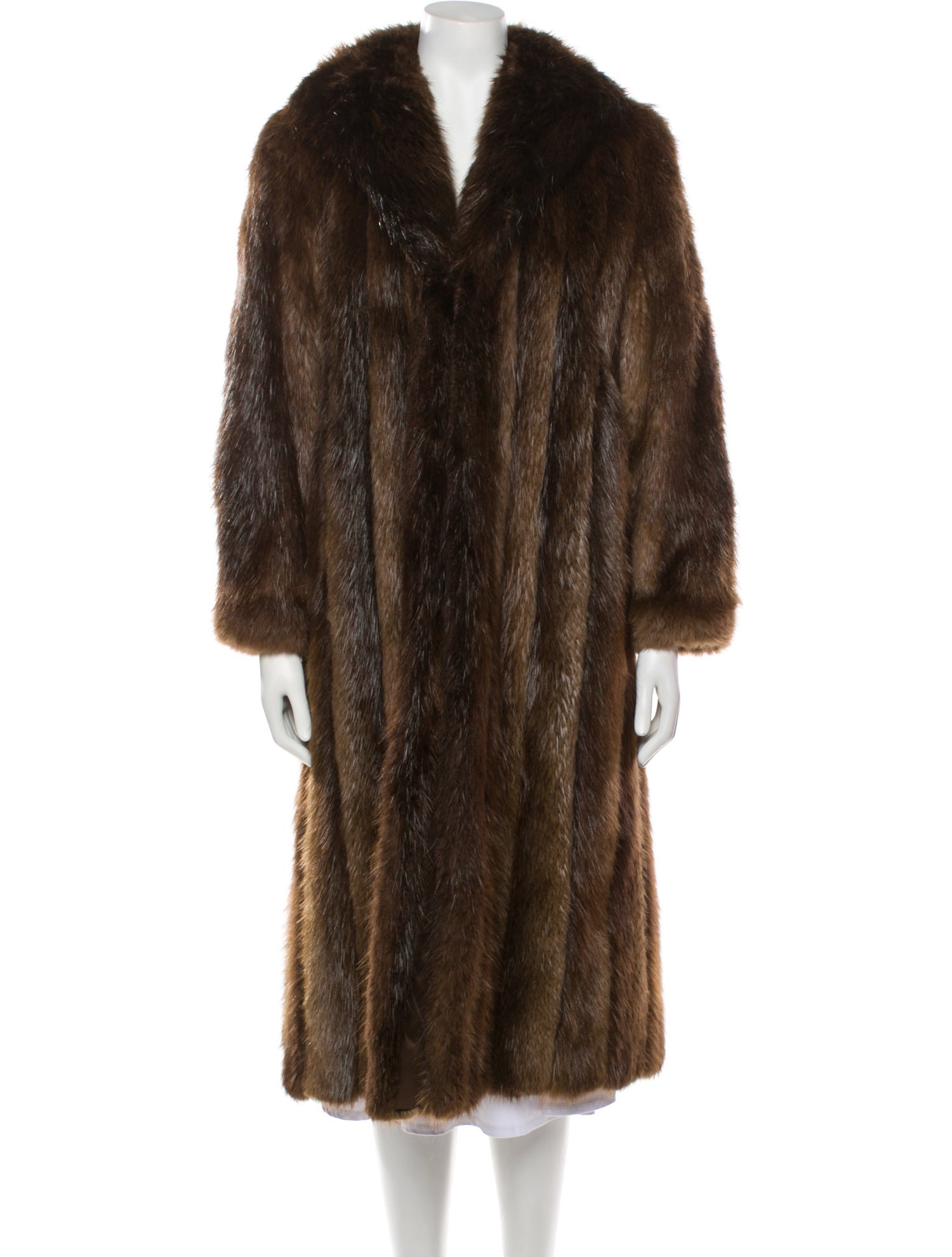 M Solomon Fur Faux Fur Coat