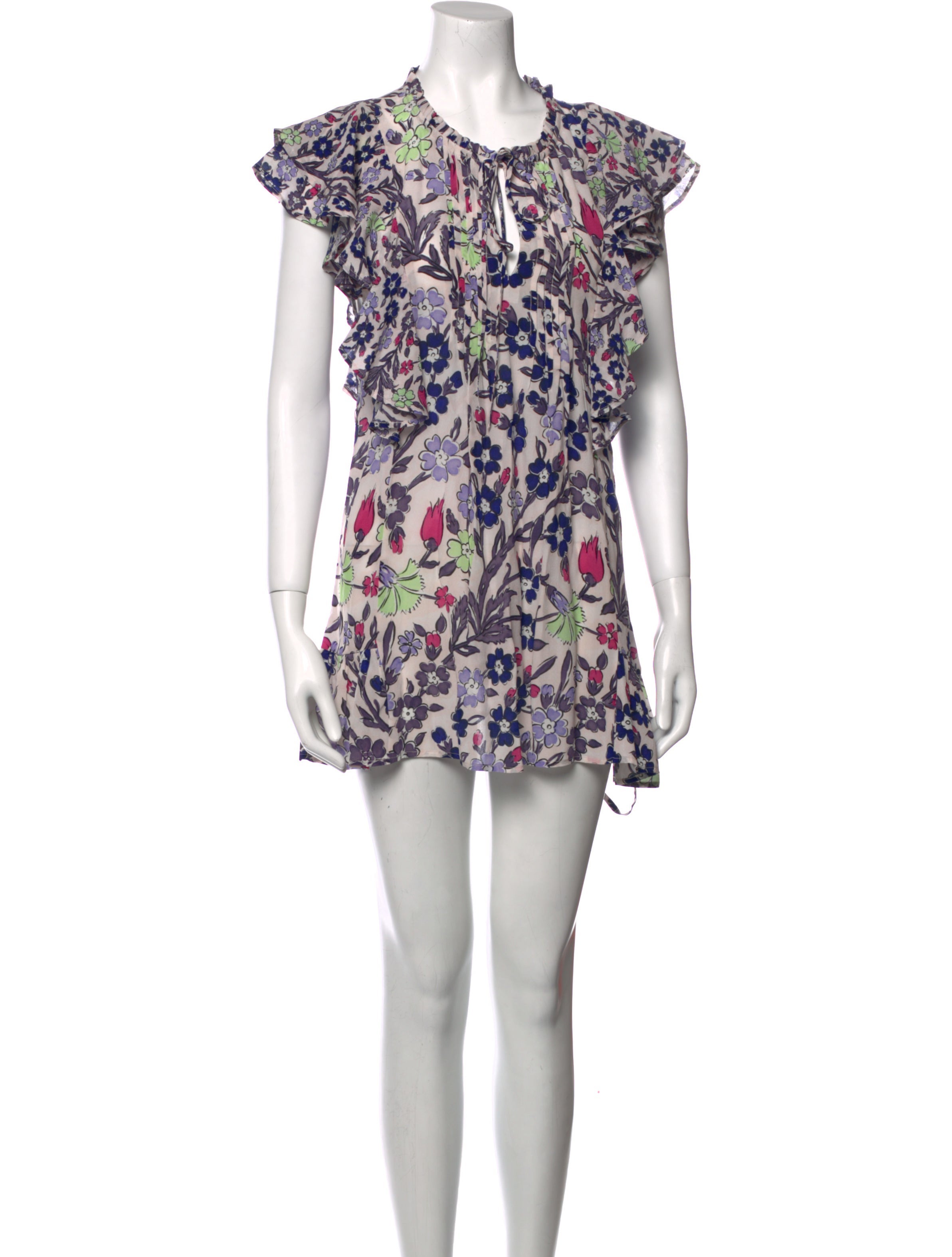 Mariacher Silk Mini Dress w/ Tags