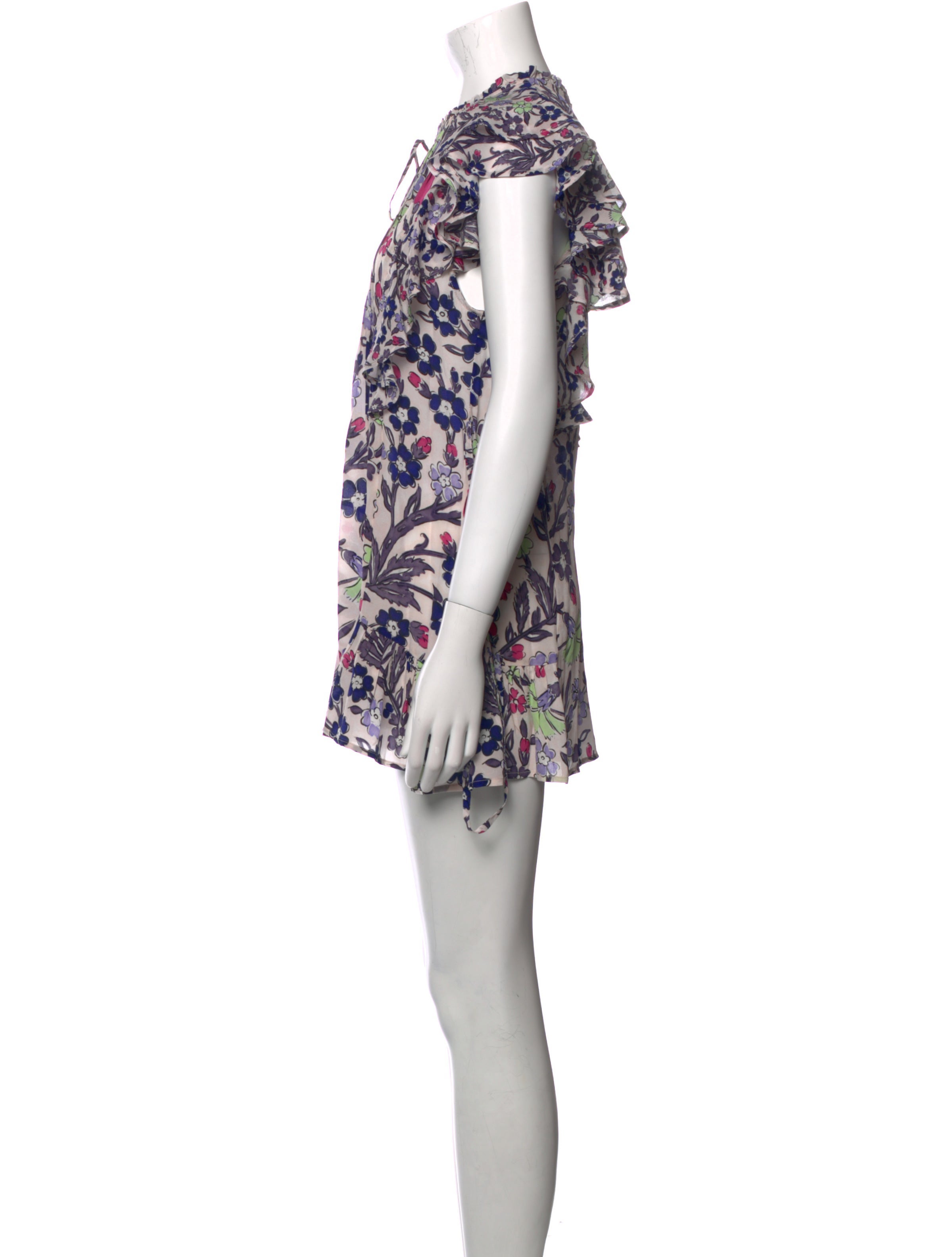 Mariacher Silk Mini Dress w/ Tags