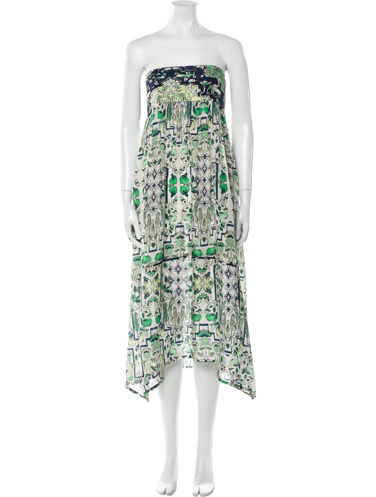 Mariacher Silk Midi Length Skirt