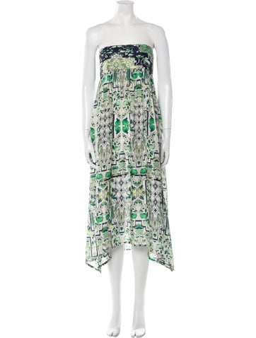 Mariacher Skirts Silk Midi Length Skirt L