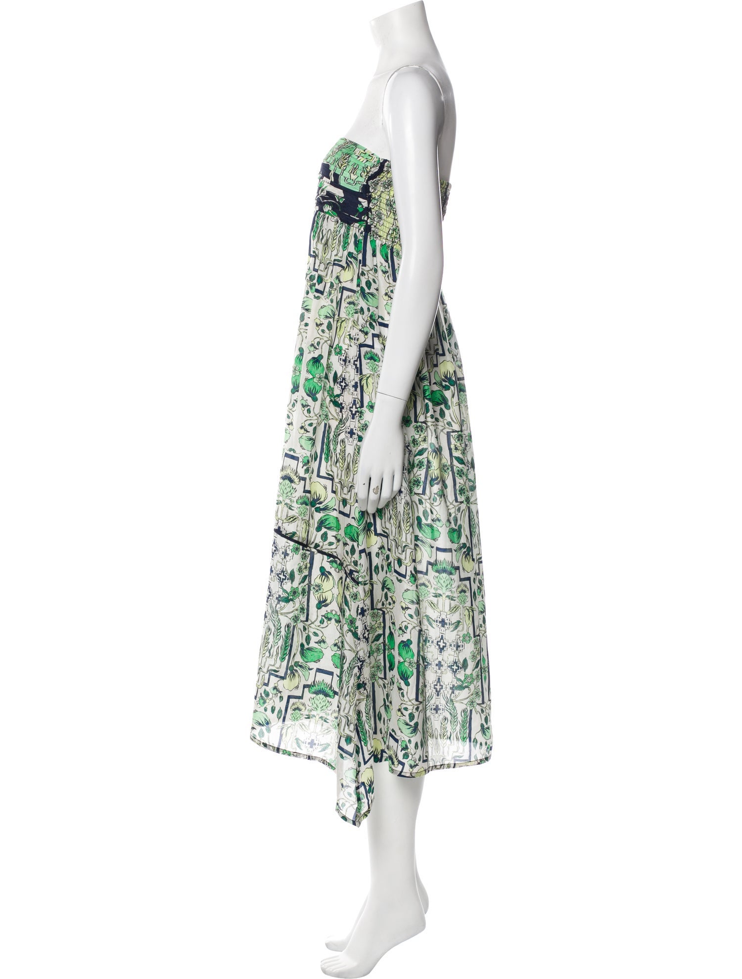 Mariacher Silk Midi Length Skirt