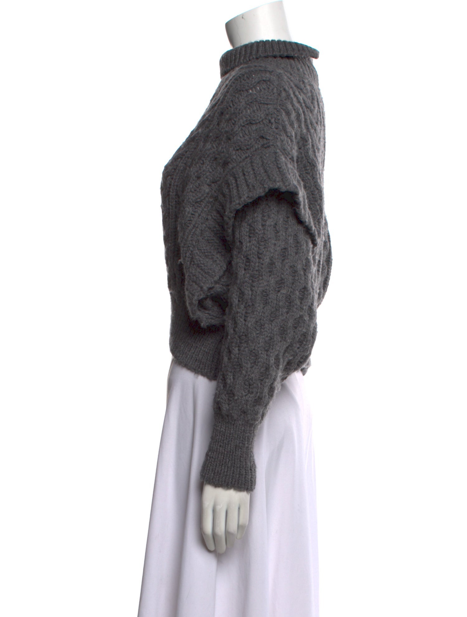 Mariacher Merino Wool Turtleneck Sweater