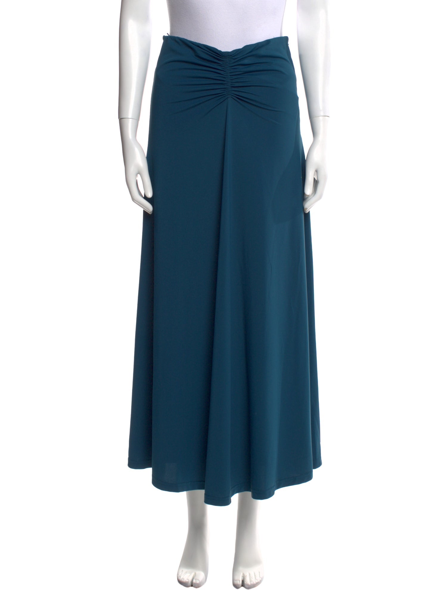 Mariacher Pleated Accents Midi Length Skirt w/ Tags