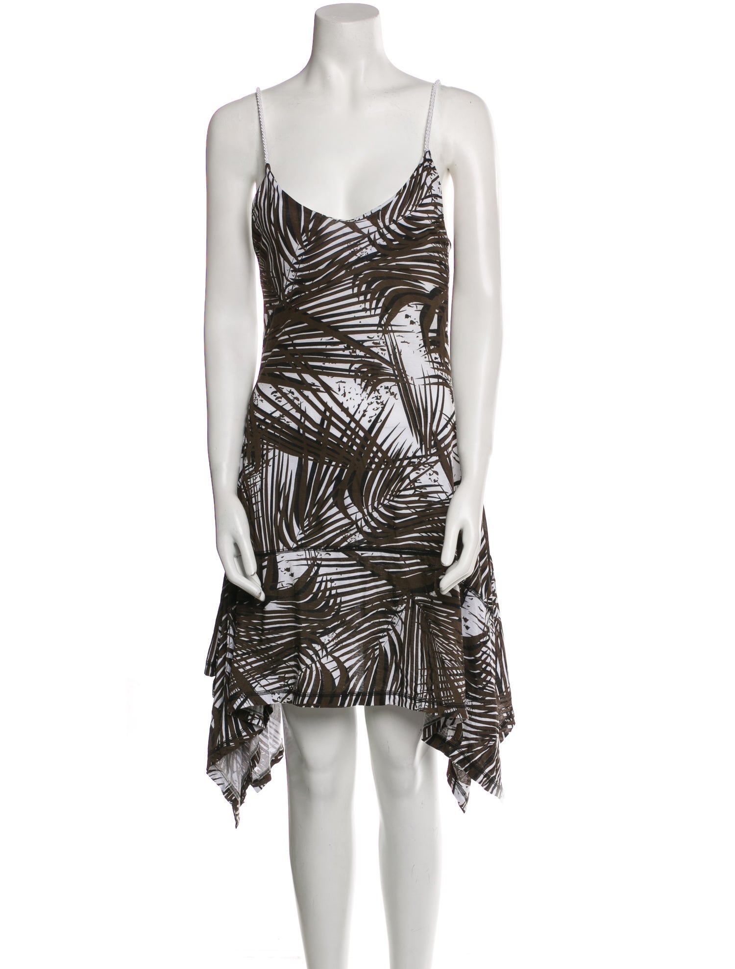 Mariacher Printed Midi Length Dress
